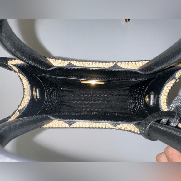 Prada Enameled Metal Triangle Mini Symbole Tote - Picture 8 of 13